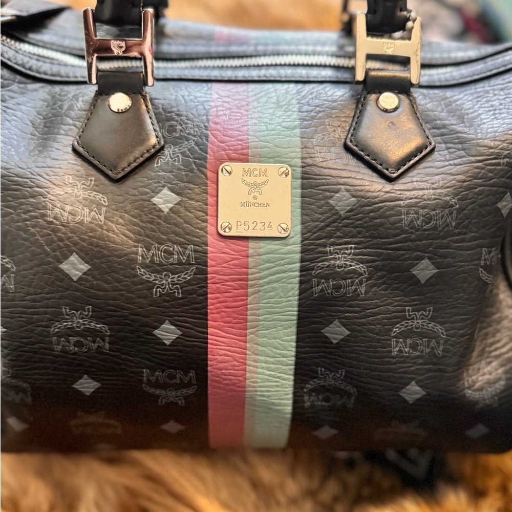 Mcm bowling bag